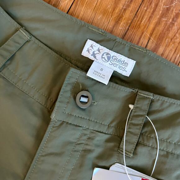 Gander Mountain Women's Convertible Pants Green Size 8 Outdoor Casual - Picture 6 of 14